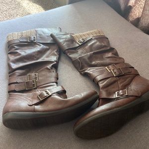 Brown Calf Boots